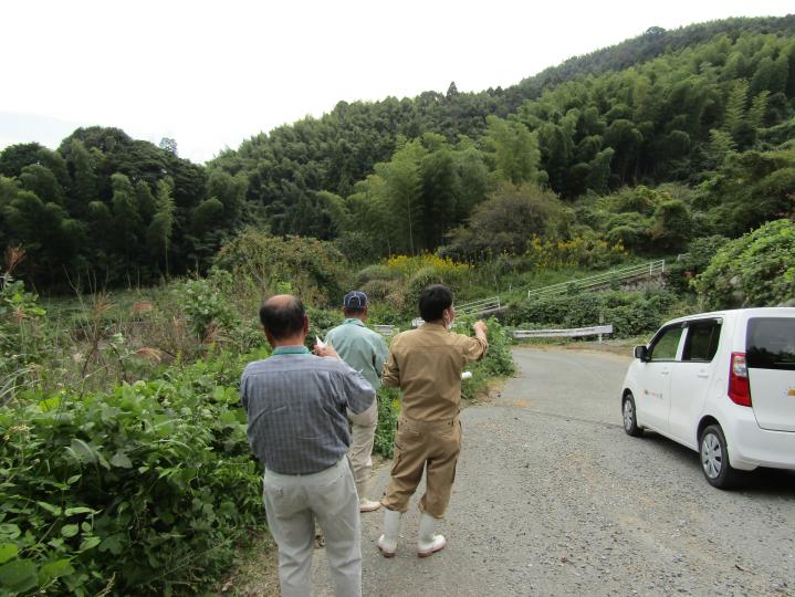 農地パトロールの写真