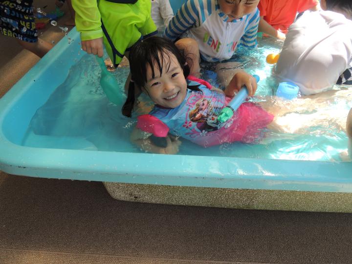 水あそび