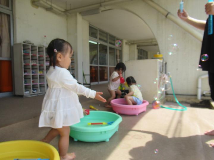 水あそび