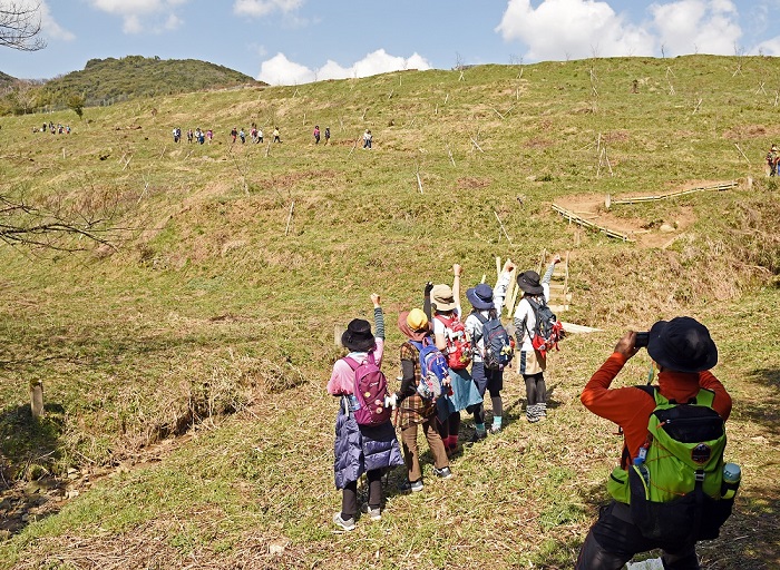 長光柿畑の写真（オルレ）