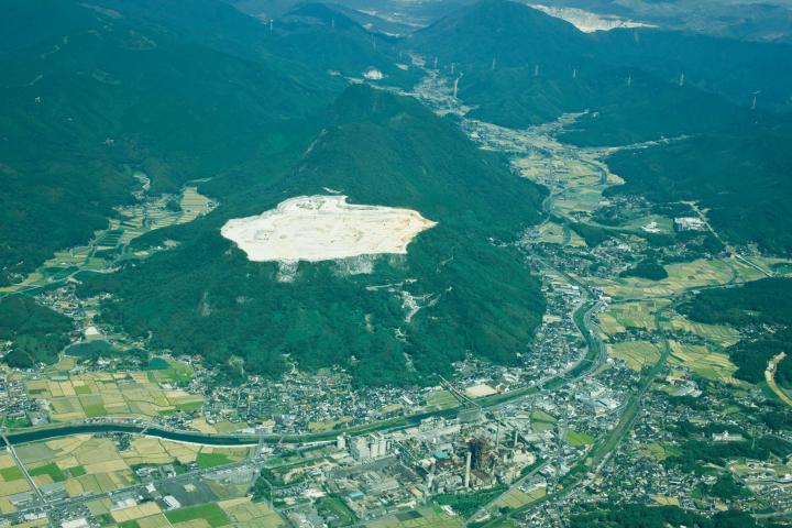 香春町空撮写真